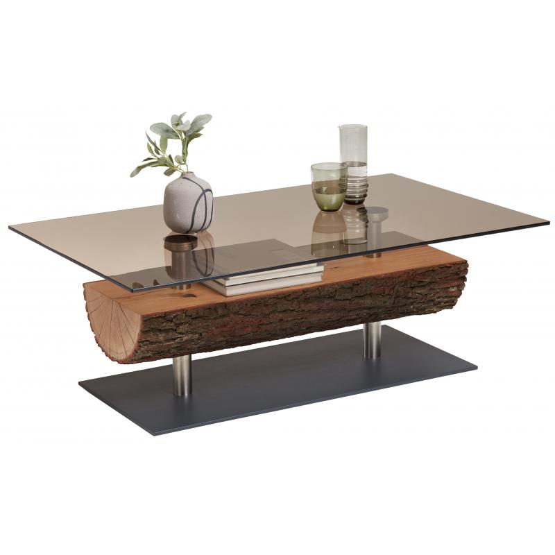 Runa Coffee Table With Glass Top
